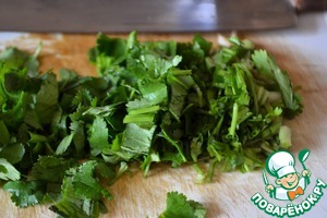 Постный салат с манго Постный салат с манго