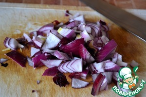 Постный салат с манго Постный салат с манго