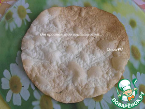 Постный торт "Наполеон" с вишней Постный торт "Наполеон" с вишней