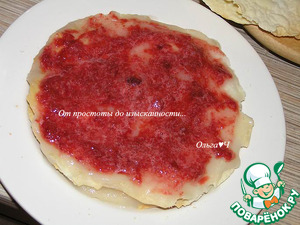 Постный торт "Наполеон" с вишней Постный торт "Наполеон" с вишней