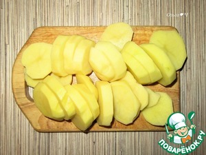 Постный жюльен с тунцом