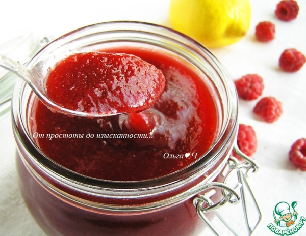 Повидло из боярышника и малины Повидло из боярышника и малины
