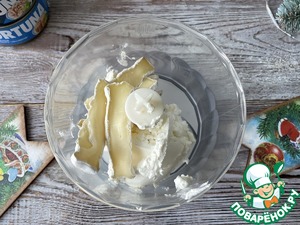 Праздничный риет с тунцом и каперсами