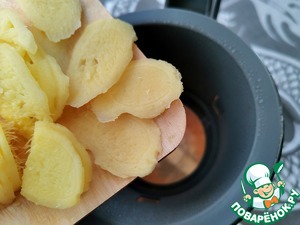 Пряный чай с имбирём