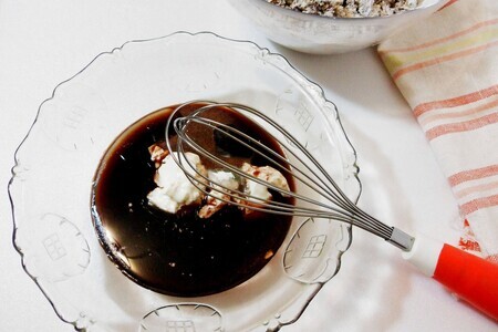 Пряный кекс с портвейном и черносливом 