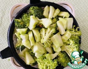 Пшенный суп с брокколи Пшенный суп с брокколи