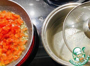 Пшенный суп с брокколи Пшенный суп с брокколи