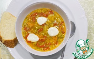 Пшенный суп с брокколи Пшенный суп с брокколи