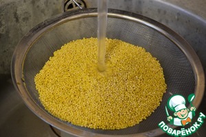 Пшённая каша с грушами Пшённая каша с грушами