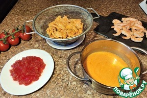 Птитим с креветками Птитим с креветками