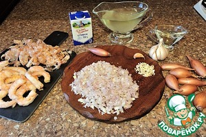 Птитим с креветками Птитим с креветками