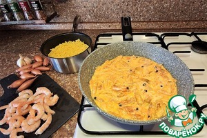 Птитим с креветками Птитим с креветками