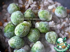 Рагу из индейки с брюссельской капустой Рагу из индейки с брюссельской капустой