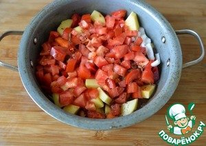 Рагу из индейки с овощами "А-ля Афритада" Рагу из индейки с овощами "А-ля Афритада"