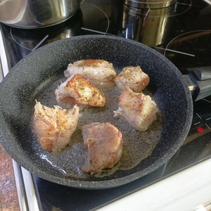 Рагу из морского окуня