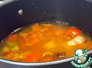 Рагу из нута и креветок Рагу из нута и креветок