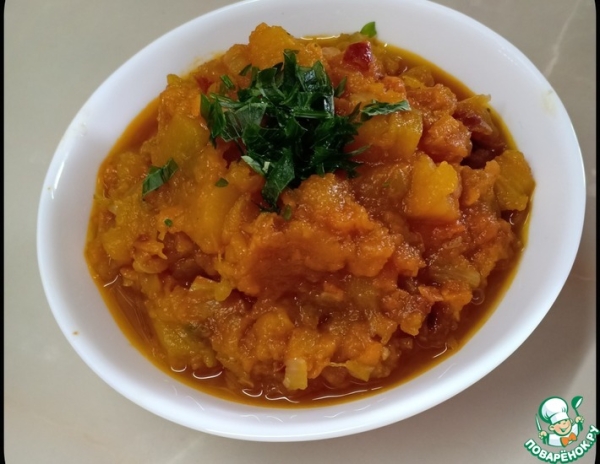 Рагу из тыквы "Золотое" Рагу из тыквы "Золотое"
