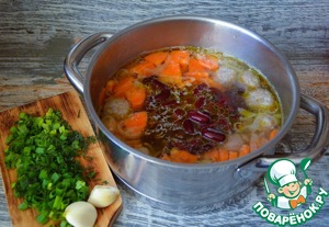 Рагу с фасолью и фрикадельками Рагу с фасолью и фрикадельками