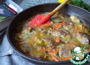 Рассольник-похлёбка с полентой и грибами Рассольник-похлёбка с полентой и грибами