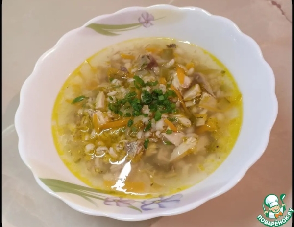 Рассольник рыбный