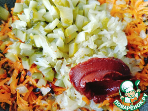 Рассольник с фасолью и пшеничной крупой