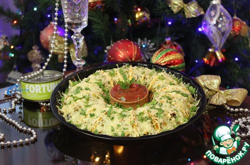 Разборный закусочный пирог