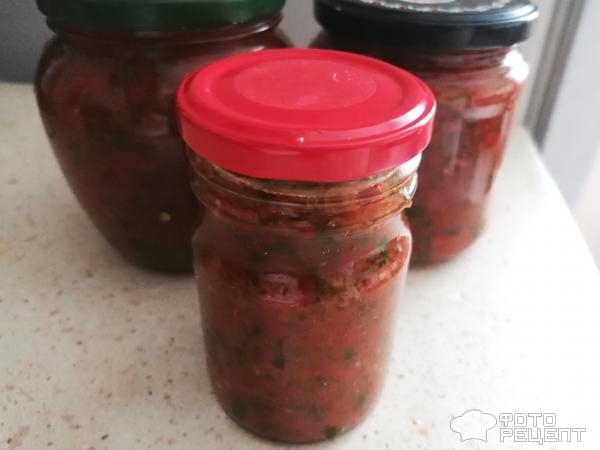 Рецепт: Аджика сырая быстрая - по-домашнему, типа "Лазыжан" Рецепт: Аджика сырая быстрая - по-домашнему, типа "Лазыжан"
