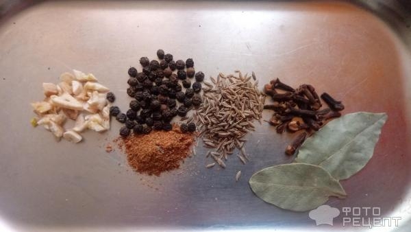 Рецепт: Ароматное масло со специями - чудесная заправка!