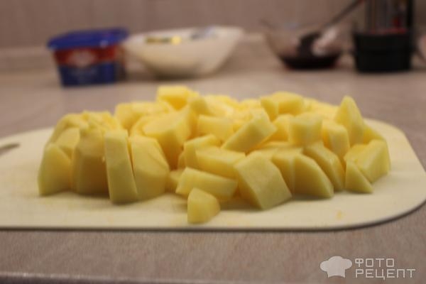 Рецепт: Ароматный суп-пюре - с курицей Рецепт: Ароматный суп-пюре - с курицей