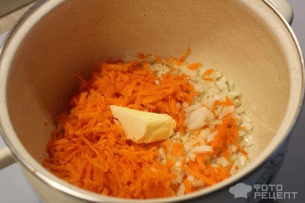 Рецепт: Ароматный суп-пюре - с курицей Рецепт: Ароматный суп-пюре - с курицей