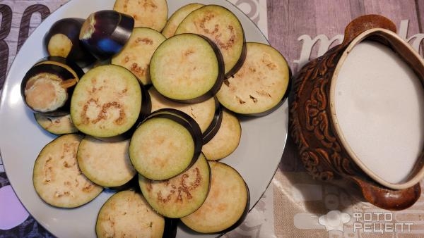 Рецепт: Баклажаны с оригинальной начинкой - начинка в кармашках