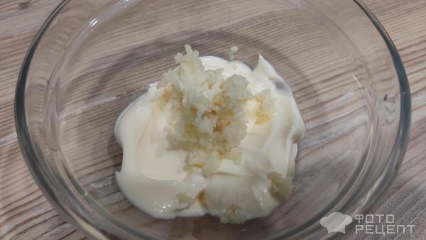 Рецепт: Батат запеченный в духовке - с сырно-чесночной начинкой