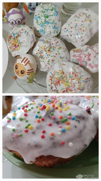 Рецепт: Белоснежная глазурь для куличей без яиц и молока (не крошится и не липнет) - Нашла идеальный рецепт глазури для куличей. Быстро сохнет. Не липнет. Не крошится. Не приторная. Рецепт: Белоснежная глазурь для куличей без яиц и молока (не крошится и не липнет) - Нашла идеальный рецепт глазури для куличей. Быстро сохнет. Не липнет. Не крошится. Не приторная.