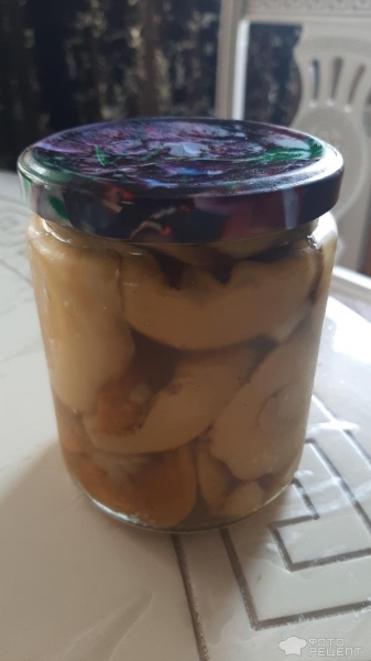 Рецепт: Белый гриб на зиму - Маринованные Рецепт: Белый гриб на зиму - Маринованные