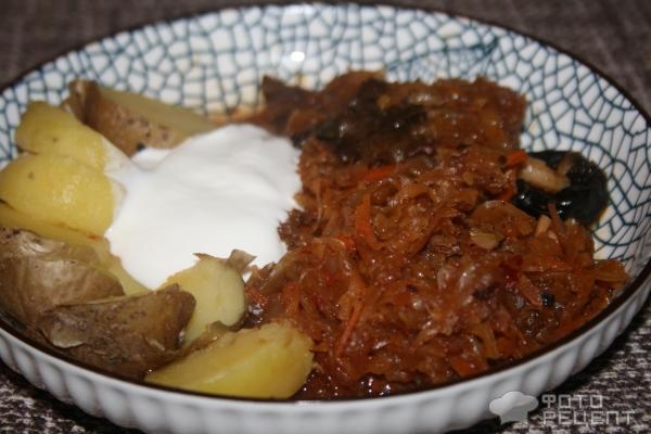 Рецепт: Бигус - альтернативный облегченный вариант