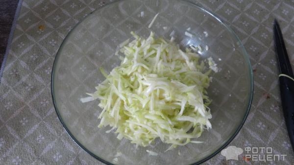 Рецепт: Блины овощные с кабачком - Просто и очень вкусно.