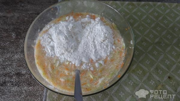 Рецепт: Блины овощные с кабачком - Просто и очень вкусно.