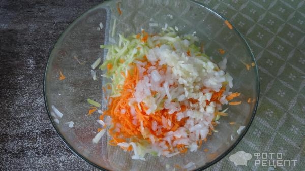 Рецепт: Блины овощные с кабачком - Просто и очень вкусно.