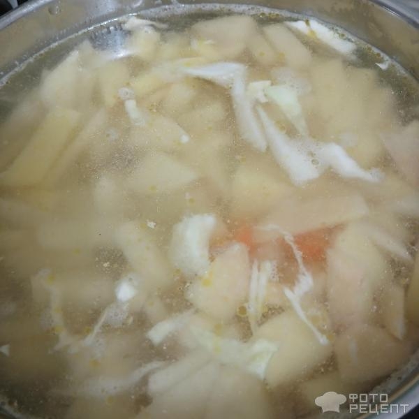 Рецепт: Борщ с фрикадельками - На бульоне из индейки, детский борщ для самых маленьких. Рецепт: Борщ с фрикадельками - На бульоне из индейки, детский борщ для самых маленьких.