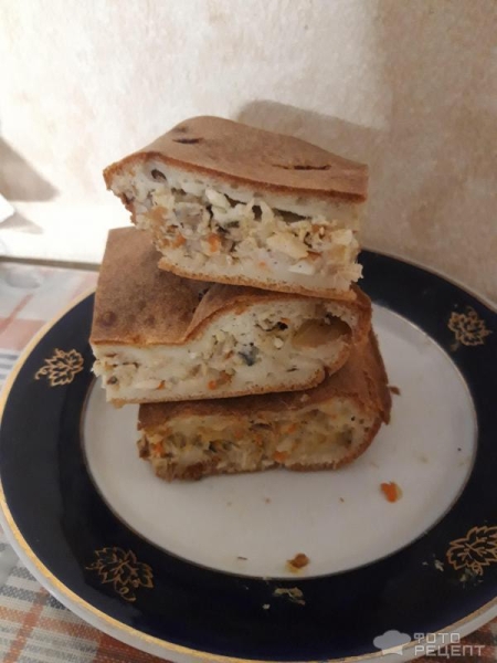 Рецепт: Быстрый пирог из рыбных консервов - Вкусно, сытно, аппетитно! Рецепт: Быстрый пирог из рыбных консервов - Вкусно, сытно, аппетитно!