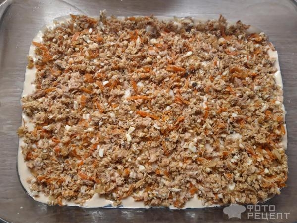 Рецепт: Быстрый пирог из рыбных консервов - Вкусно, сытно, аппетитно! Рецепт: Быстрый пирог из рыбных консервов - Вкусно, сытно, аппетитно!