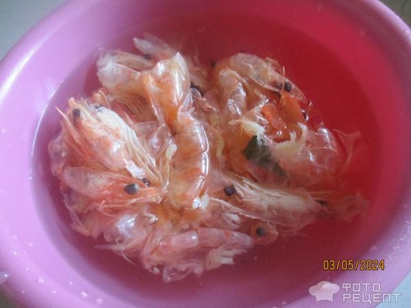 Рецепт: Чесночно- креветочное масло - не острое