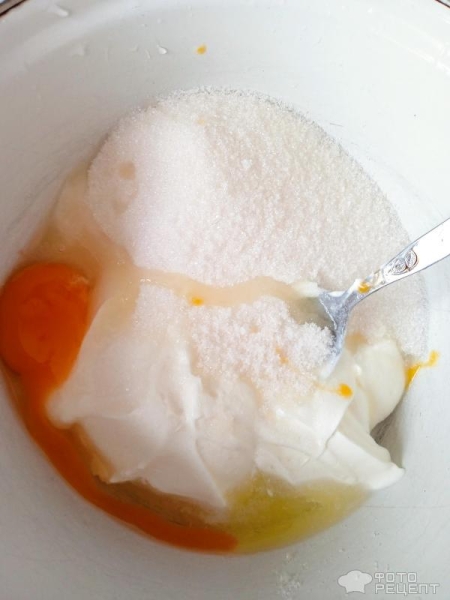 Рецепт: Цветаевский пирог без глютена из кокосовой муки с клубникой - Клубничная нежнятина со сметанной заливкой