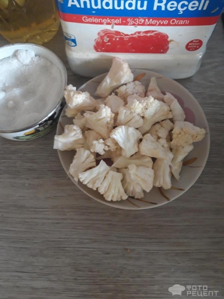 Рецепт: Цветная капуста - Цветная капуста в кляре на сковороде.