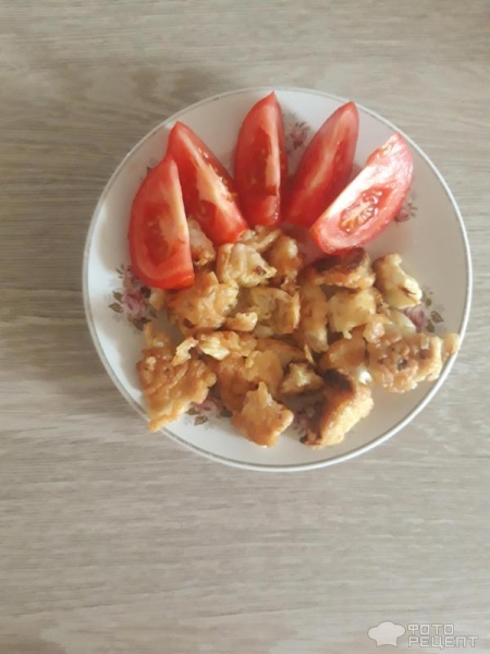 Рецепт: Цветная капуста - Цветная капуста в кляре на сковороде.