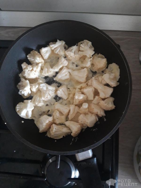 Рецепт: Цветная капуста - Цветная капуста в кляре на сковороде.