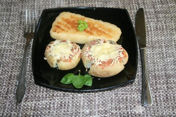 Рецепт: Давленый картофель - с ароматными травами