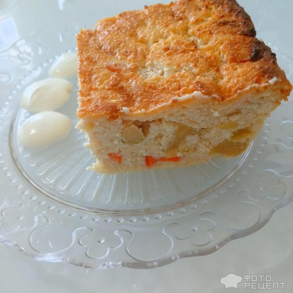 Рецепт: Детская запеканка с яблоками и морковью - Номер один в рецептах детских блюд на завтрак для детей от 1 года.