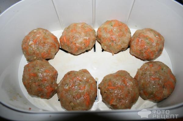 Рецепт: Диетические котлетки из куриного фарша и овощей - Два варианта приготовления Рецепт: Диетические котлетки из куриного фарша и овощей - Два варианта приготовления