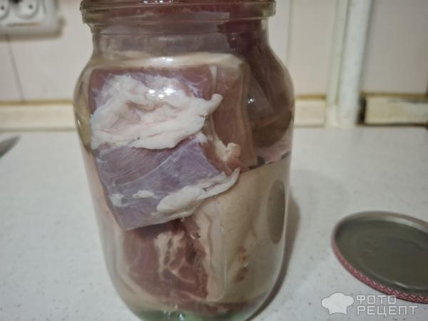 Рецепт: Домашнее соленое сало - Готовлю с любовью.